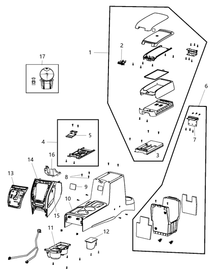 Cover Gearshift