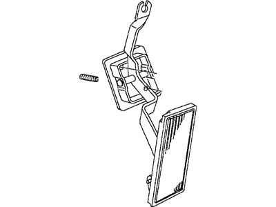 Pedal And Bracket Accelerator