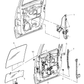 Channel Rear Door Glass Lower
