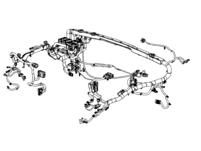 New 2021 Fits Chrysler Wrangler Dash - Part # 68477023AC