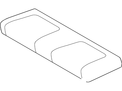 Cover Assy - Rear Seat Cushion