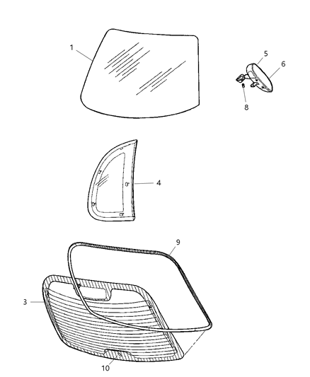 Nozzle Liftgate Washer