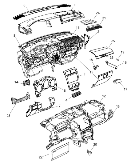 Cover Steering Column