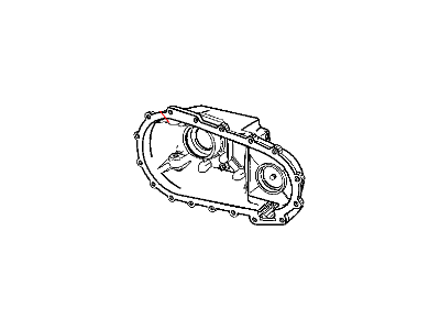 New 2008-2012 Fits Chrysler Liberty Rear Transfer Case - Part # 68023510AA