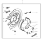 Shoe And Lining Kit Parking Brake