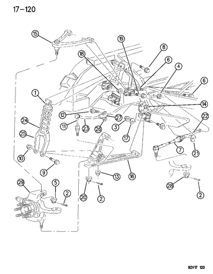 Knuckle, Rear