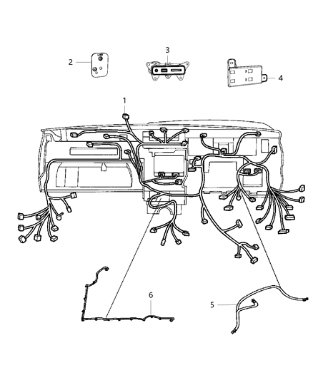 Wiring Instrument Panel