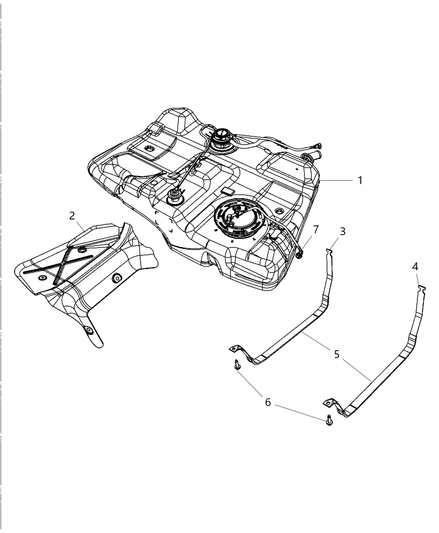Shield Fuel Tank Heat
