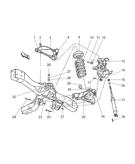 Arm Lower Control Front