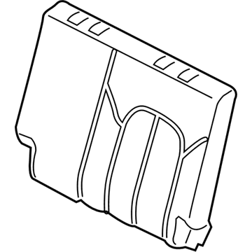 Cover Assy - Rear Seat Back