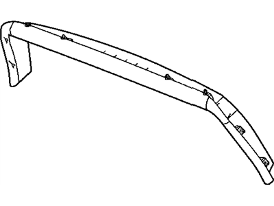 Panel Liftgate Trim Upper