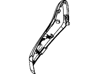 New 2007-2010 Fits Chrysler Sebring Shield-Seat Cushion - Part # 1HL901J3AC