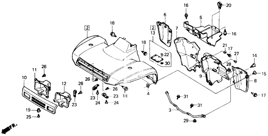 Cover, R. Headlight