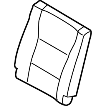Cover Assy - Rear Seat Back