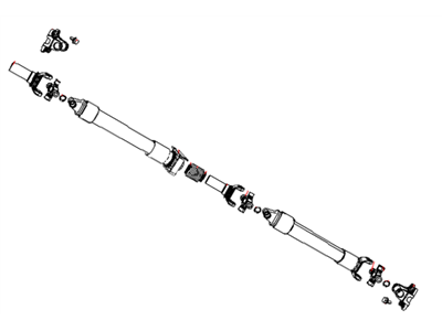 Shaft Drive Rear 2-Piece