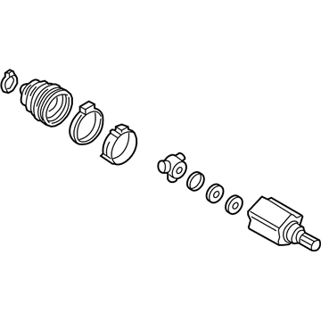 New 2015-2021 Fits Chrysler Renegade Kit-Stub Shaft - Part # 68275260AA