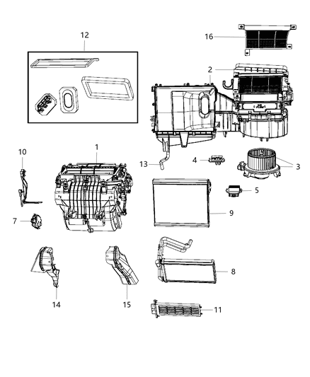 Drain A/C And Heater