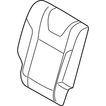 Cover Assy - Rear Seat Back