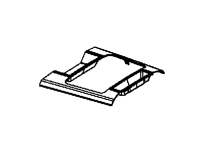 New 2013-2015 Fits Chrysler 1500 Bezel-Center Console - Part # 1TT191DLAD
