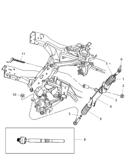 Tie Rod Kit Inner End