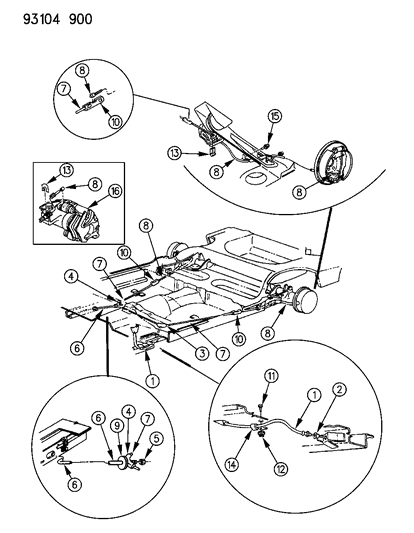 Equalizer, Parking Brake Inter.