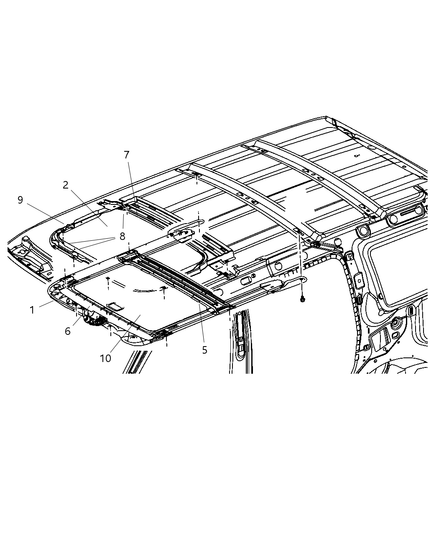 Deflector Sunroof Wind