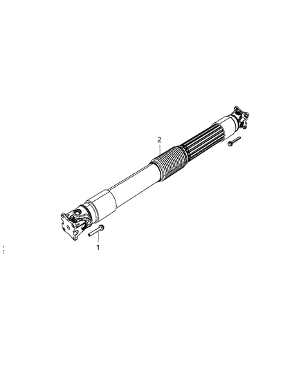Shaft Drive Rear 1-Piece