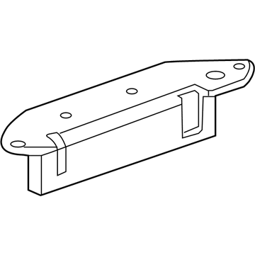 Bracket,Theft Deterrent Or Front/Rear/Side/Intake Obj
