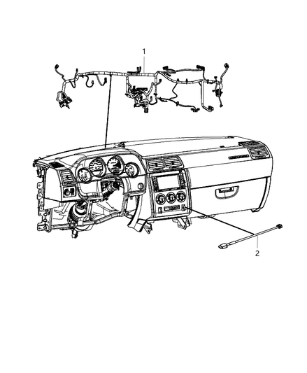 Wiring Instrument Panel