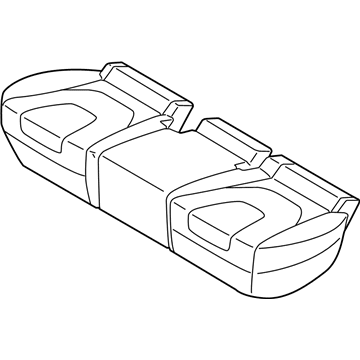 Cover Assy - Rear Seat Cushion