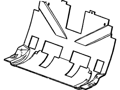 Insulator, Rear Seat Back