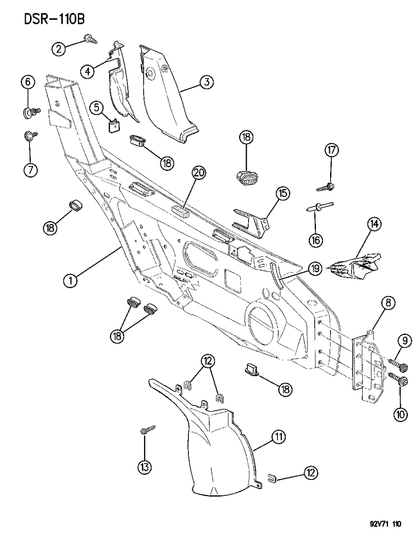 Striker, Restraint Interlock