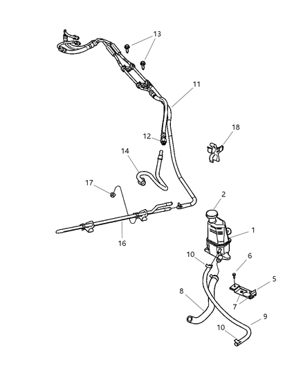 Tube Power Steering Pump