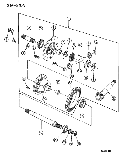 C-Clip, Half Shaft Retention