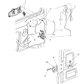 Knob And Link Door Lock