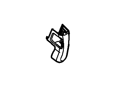Cover - Seat Belt - Upper