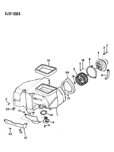Wheel, Blower