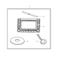 Bezel Instrument Panel Center Use With [Rec]