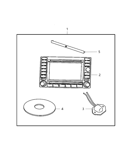 Bezel Instrument Panel Center Use With [Rec]