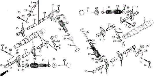 Collar, Valve Rocker Arm (C)