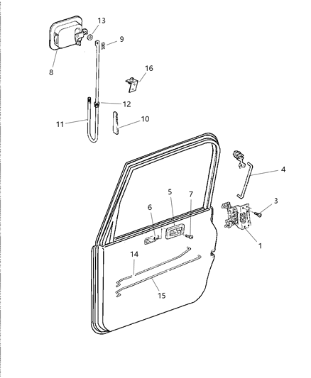 Handle Inside Release