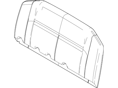 Cover Assy - Rear Seat Back