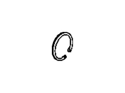 Retaining Ring/Shim Differential Bearing