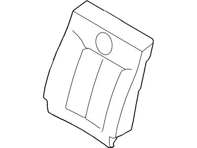 Cover Assy - Rear Seat Back