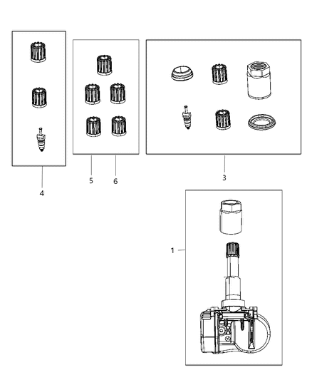 Valve Core Kit Valve Stem