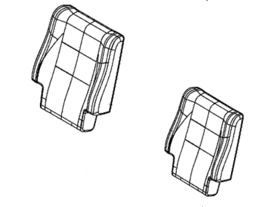 Cover Rear Seat Back 2Nd Row