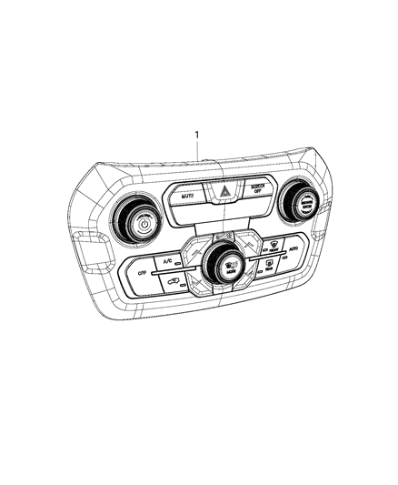 Control A/C And Heater