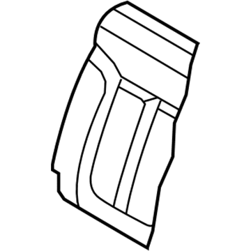 Cover Assy - Rear Seat Back