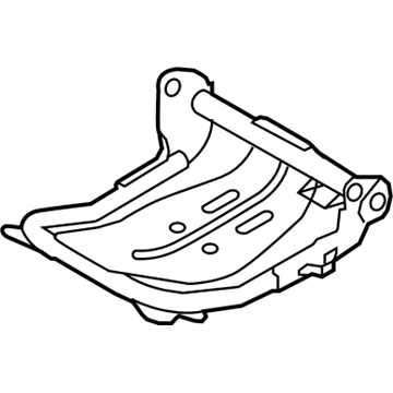 Frame And Spring - Rr Seat Cushion