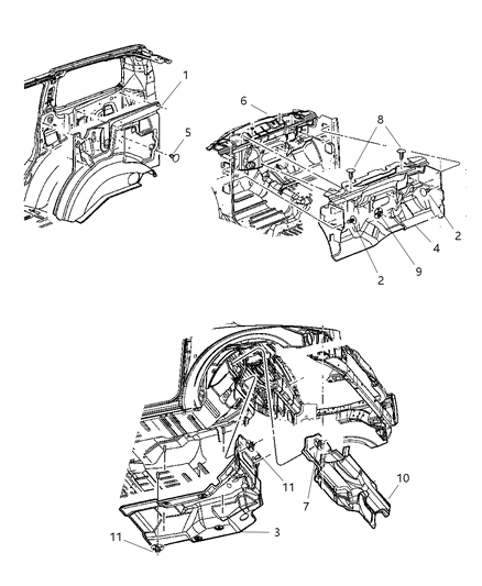 Silencer Panel Inner